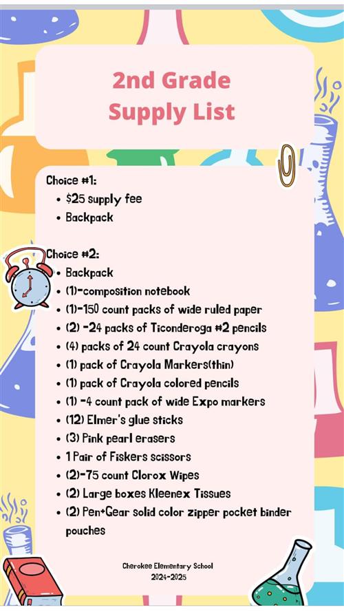 School Supplies 24-25