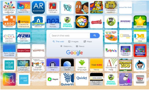 Symbaloo- eBook & Web links
